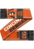 Forever Collectibles Cincinnati Bengals Thematic Mens Scarf