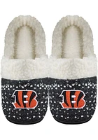 Cincinnati Bengals Toothbrush Yarn Footy Womens Slippers