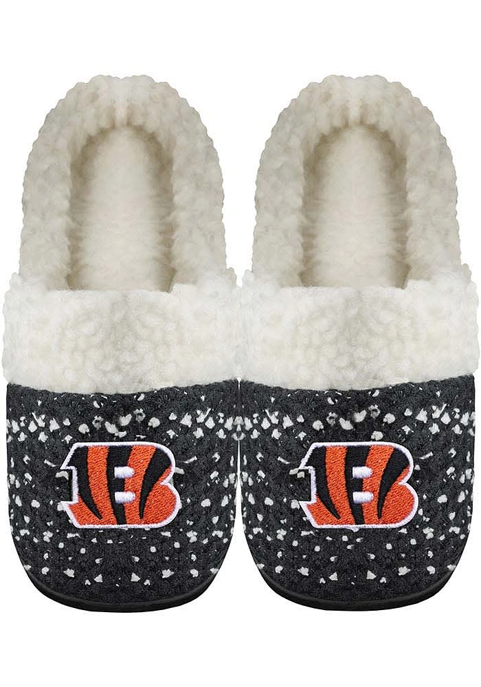 Cincinnati Bengals Toothbrush Yarn Cup Sole Womens Slippers