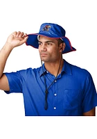 Forever Collectibles Kansas Jayhawks Blue Solid Boonie Mens Bucket Hat