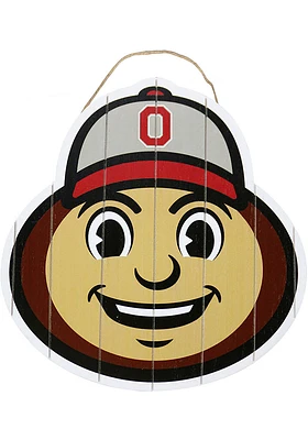 Forever Collectibles Ohio State Buckeyes Mascot Head Sign Sign