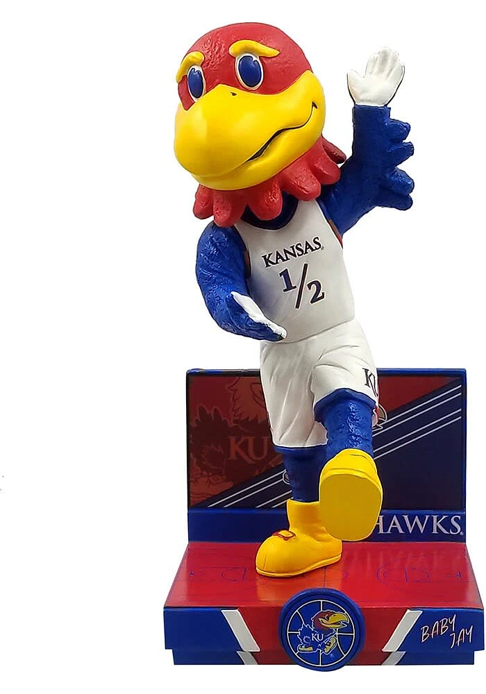 Kansas Jayhawks Highlight Series Mascot Design Bobblehead