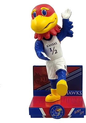Kansas Jayhawks Highlight Series Mascot Design Bobblehead