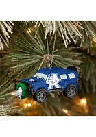 Kentucky Wildcats jeep with wreath Ornament