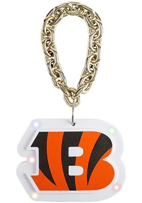 Cincinnati Bengals Big Logo Light Up Chain Ornament