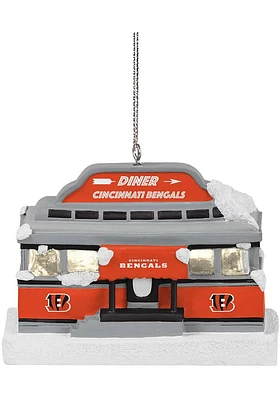 Cincinnati Bengals Light Up Diner Ornament