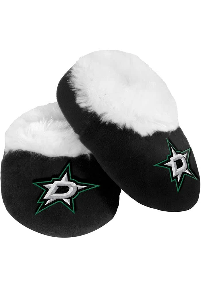 Dallas Stars Fuzzy Baby Slippers