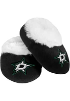 Dallas Stars Fuzzy Baby Slippers