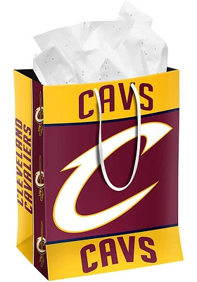 Cleveland Cavaliers Team Color Medium Red Gift Bag