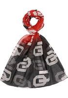 Forever Collectibles Oklahoma Sooners Gradient Infinity Womens Scarf