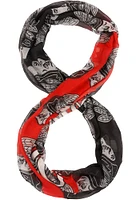 Forever Collectibles Chicago Blackhawks Gradient Infinity Womens Scarf