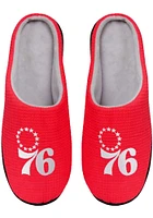 Philadelphia 76ers Memory Foam Slide Mens Slippers