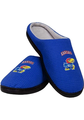 Kansas Jayhawks Memory Foam Slide Mens Slippers