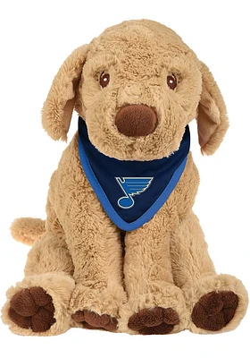 St Louis Blues Forever Collectibles  Bandana Puppy Plush - Tan