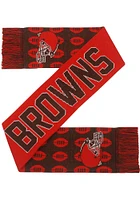 Forever Collectibles Cleveland Browns Reverisble Themetic Mens Scarf