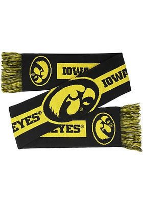 Forever Collectibles Iowa Hawkeyes Big Logo Mens Scarf