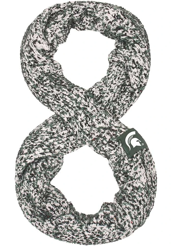 Forever Collectibles Michigan State Spartans Chunky Knit Infinity Womens Scarf