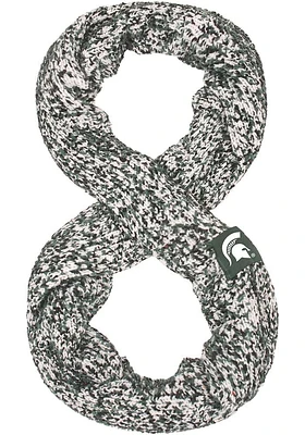 Forever Collectibles Michigan State Spartans Chunky Knit Infinity Womens Scarf