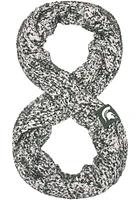 Forever Collectibles Michigan State Spartans Chunky Knit Infinity Womens Scarf