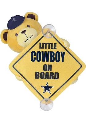 Dallas Cowboys Forever Collectibles  Baby on Board Window Cling Plush - Navy Blue
