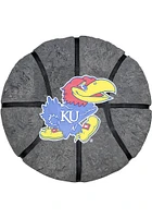 Kansas Jayhawks Ball Garden Rock - Blue