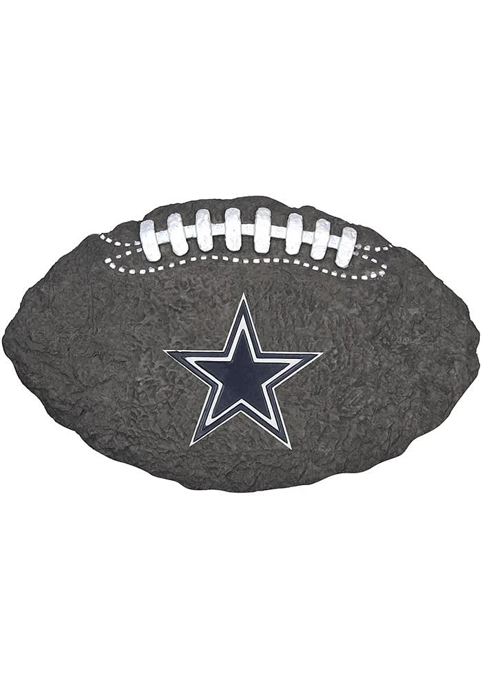 Dallas Cowboys Ball Garden Rock - Navy Blue
