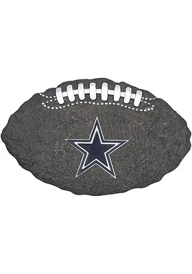 Dallas Cowboys Ball Garden Rock - Navy Blue