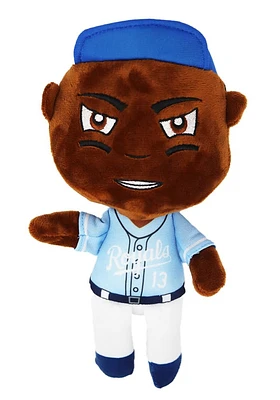 Salvador Perez Forever Collectibles Kansas City Royals Baby Bro Salvador Perez Plush - Blue