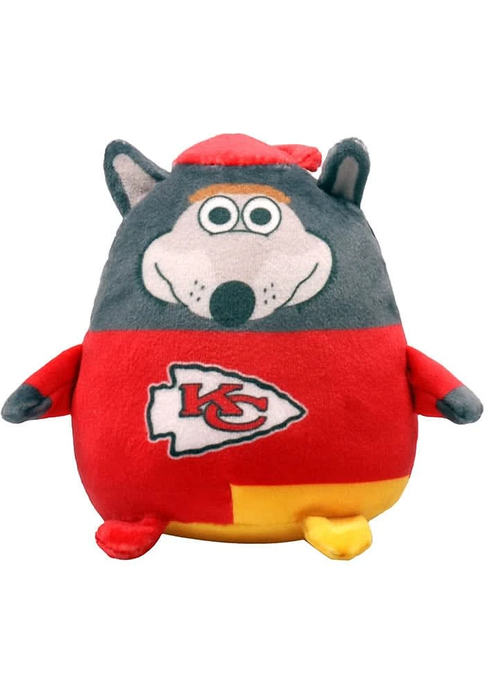 Kansas City Chiefs Forever Collectibles Smuscherz Mascot Plush - Red
