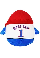 Kansas Jayhawks Forever Collectibles  Smuscherz Mascot Plush - Blue