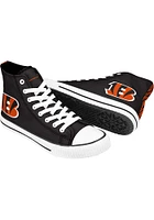 Cincinnati Bengals Orange Hi Top Mens Shoes