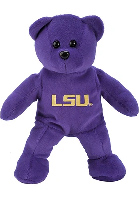 LSU Tigers Forever Collectibles  Solid Bear Plush - Purple