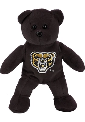 Oakland University Golden Grizzlies Forever Collectibles  Solid Bear Plush - Black