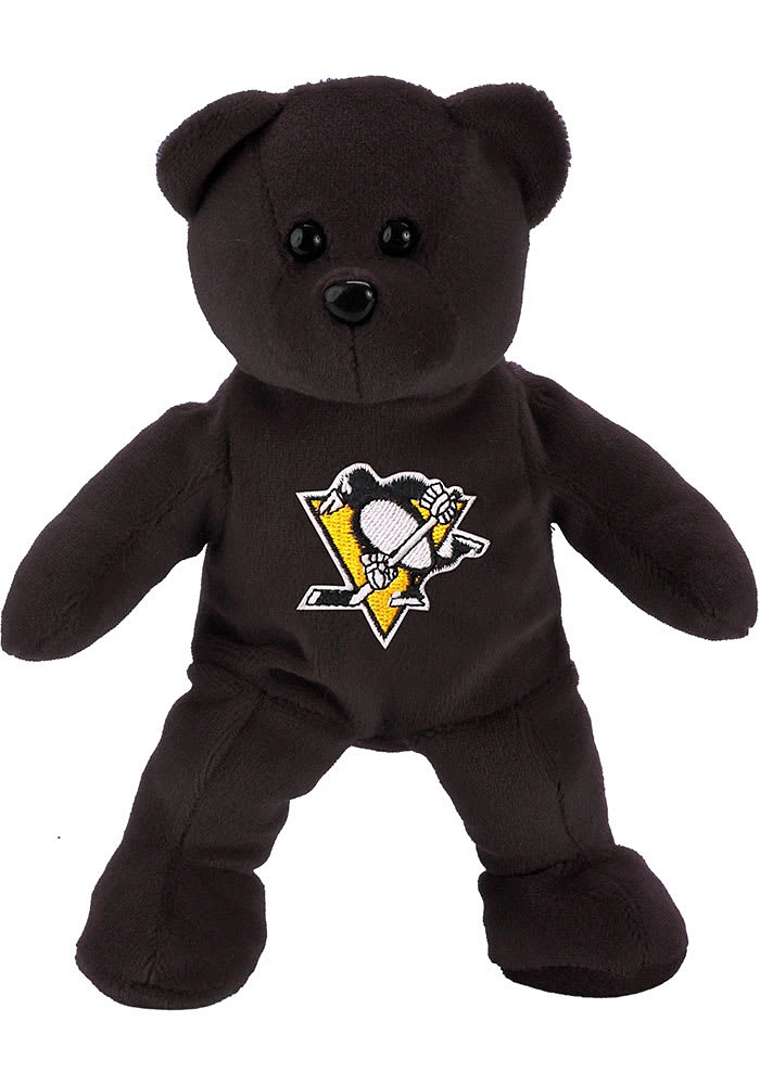 Pittsburgh Penguins Forever Collectibles Solid Bear Plush - Black