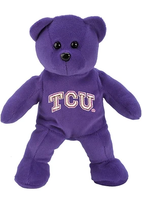 TCU Horned Frogs Forever Collectibles  Solid Bear Plush - Purple