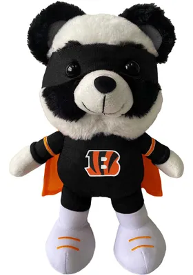 Forever Collectibles Cincinnati Bengals  Super Hero Panda Plush