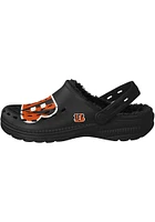 Cincinnati Bengals Sherpa Lined Mens Slippers