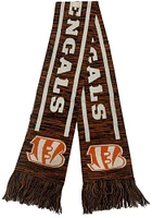 Forever Collectibles Cincinnati Bengals Big Logo Wordmark Mens Scarf