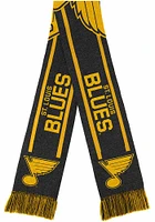 Forever Collectibles St Louis Blues Charcoal Gray Mens Scarf