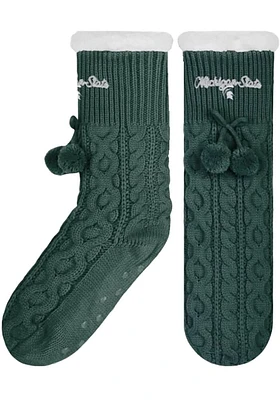 Michigan State Spartans Colorblend Footy Womens Slippers