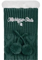 Michigan State Spartans Colorblend Footy Womens Slippers