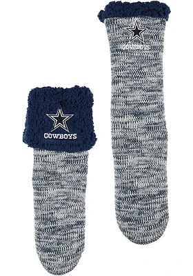 Dallas Cowboys Colorblend Footy Womens Slippers