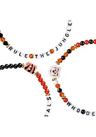 Forever Collectibles Cincinnati Bengals 3pk Friendship Womens Bracelet