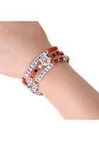 Forever Collectibles Cincinnati Bengals 3pk Friendship Womens Bracelet