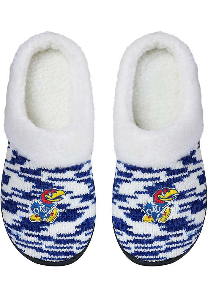 Kansas Jayhawks Colorblend Womens Slippers