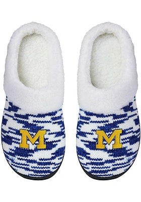 Michigan Wolverines Colorblend Womens Slippers
