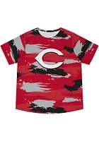 Forever Collectibles Cincinnati Reds Red Camo Short Sleeve Fashion T Shirt