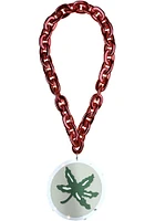 Ohio State Buckeyes Big Logo Light Up Chain Spirit Necklace