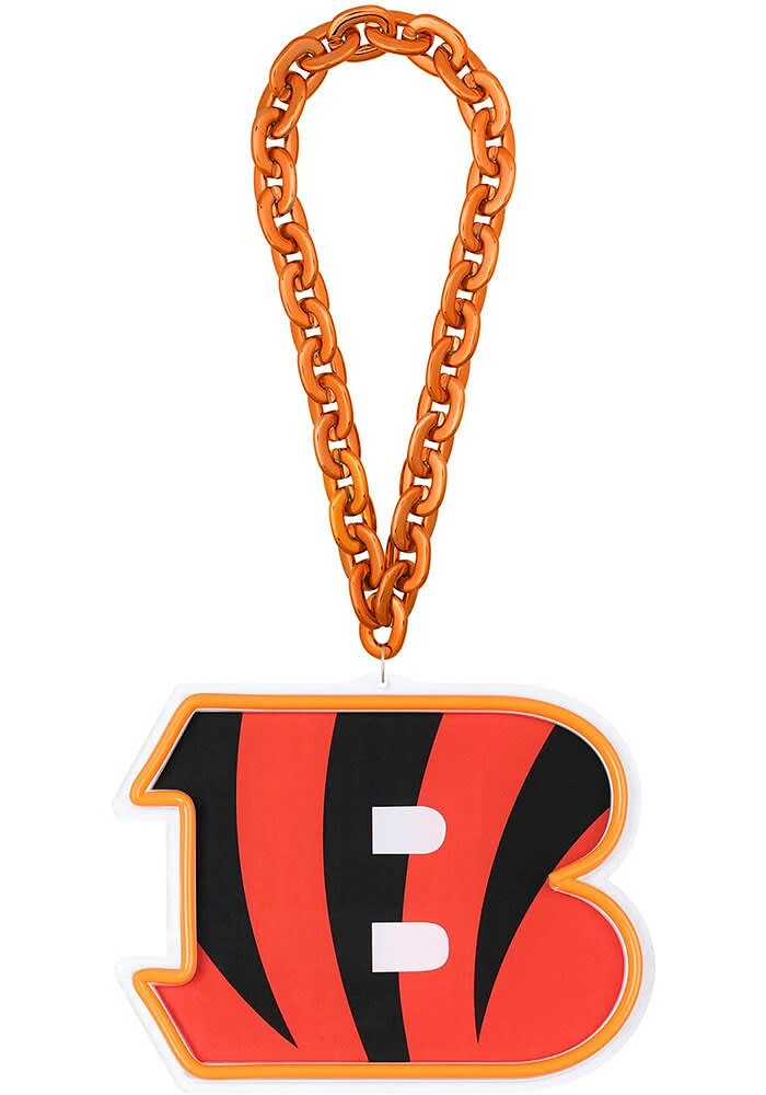 Cincinnati Bengals 10 Inch Neon Light Up Spirit Necklace