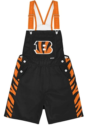 Forever Collectibles Cincinnati Bengals Mens Black Solid Big Logo Shorts